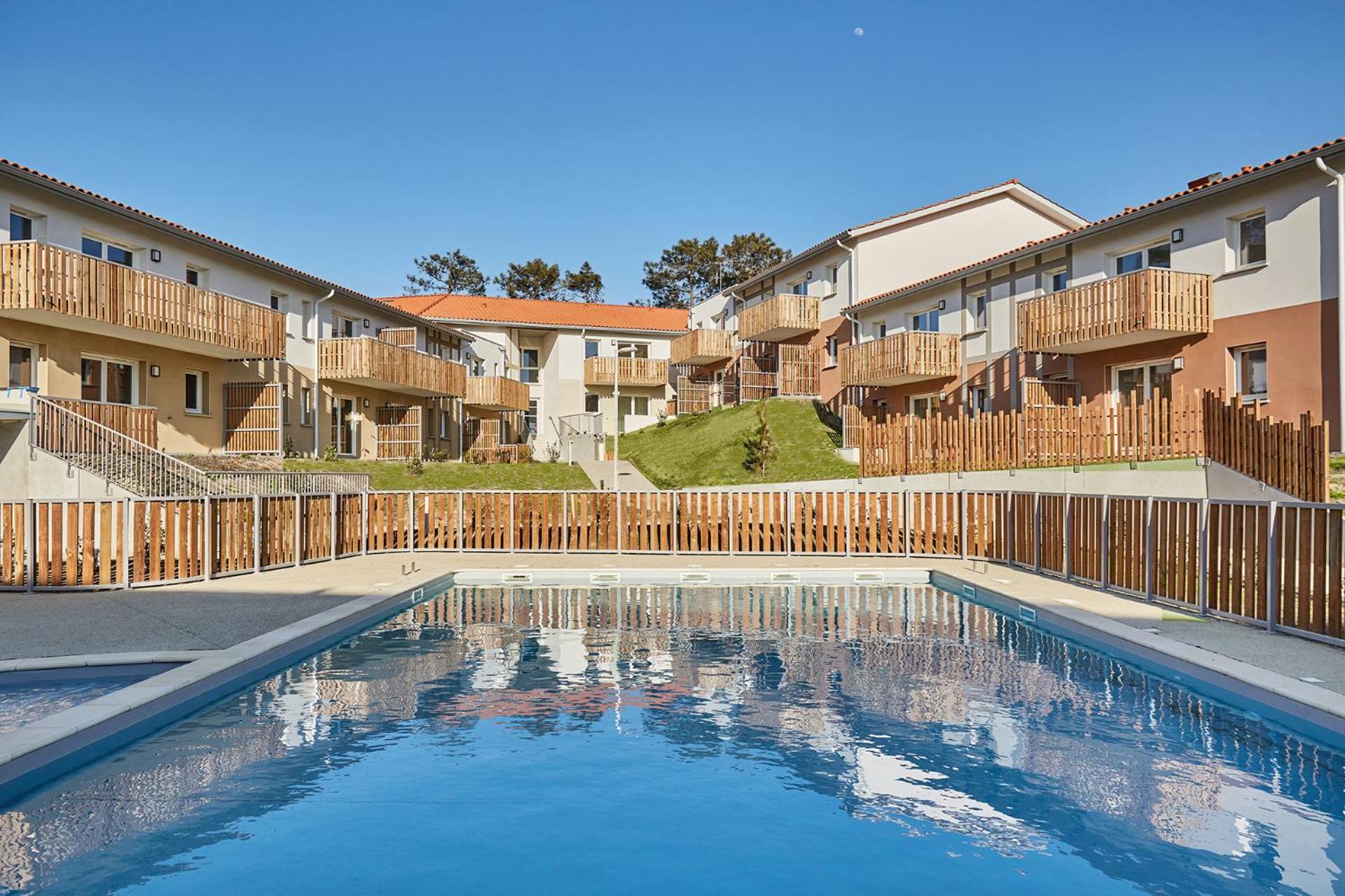 Residence Odalys Bleu Canopee Mimizan-Plage エクステリア 写真